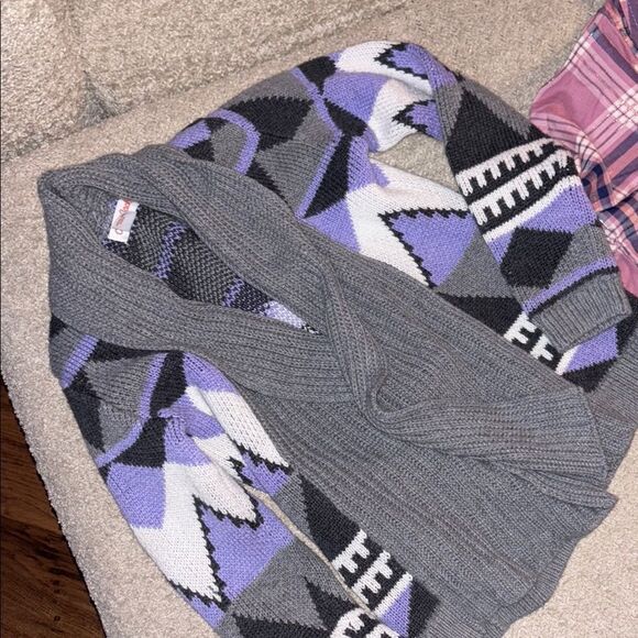 NWT Plaid Pink Kids Shirt and sweater set - Picture 12 of 12